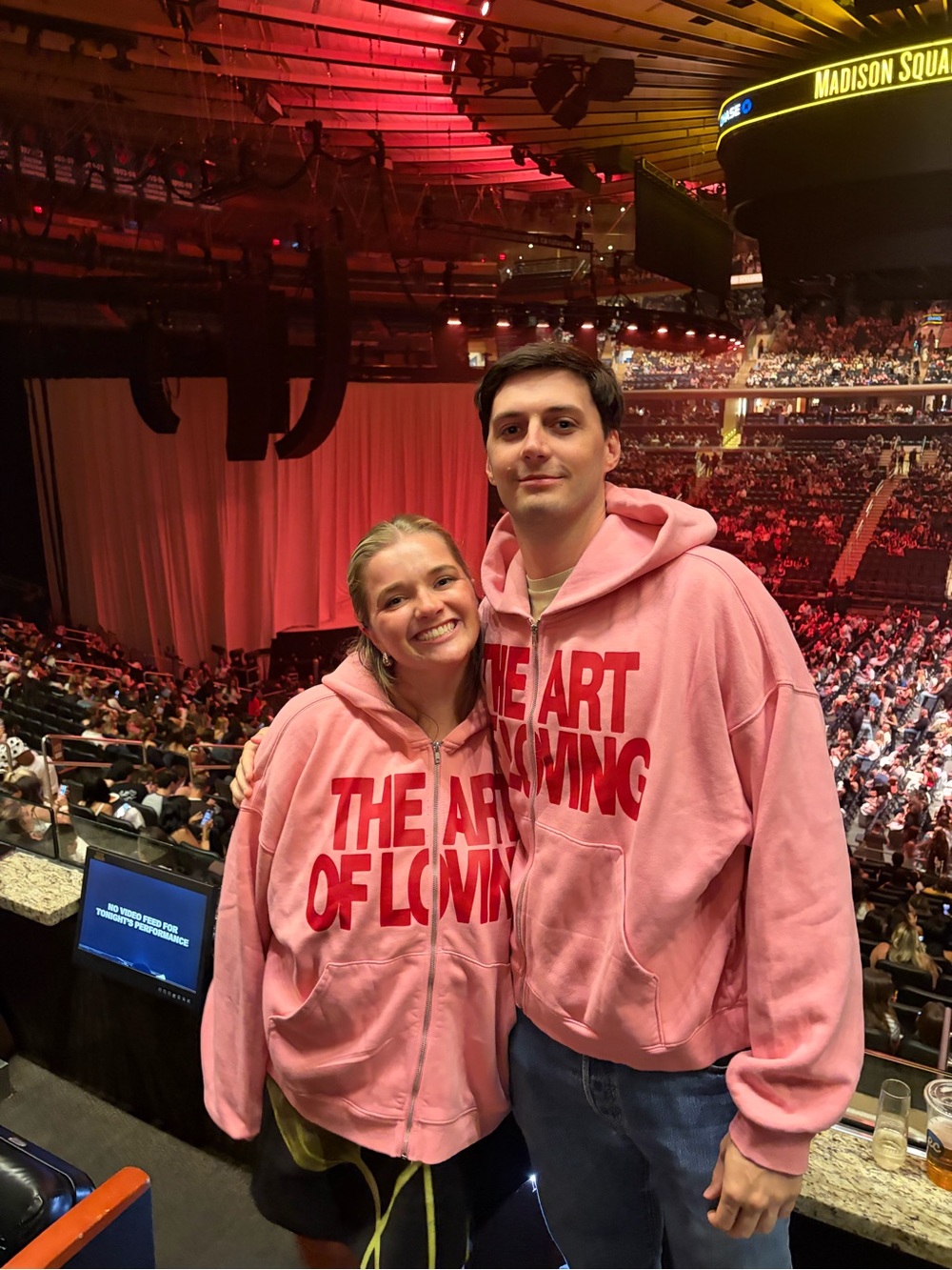 Pink "The Art of Loving" Unisex Zip & Pullover Hoodie